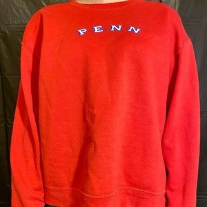 Red PENN Champion Crew Neck